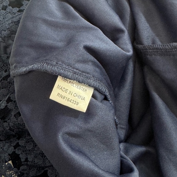 Petal & Pup Lauren Navy Dress Size Size 8 - Picture 11 of 11